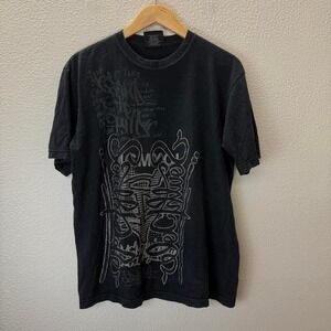 South Pole Authentic Collection Graphic T Shirt Black Size M